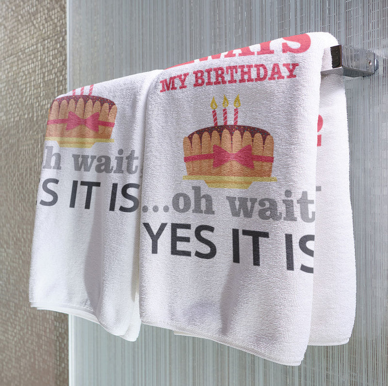 It's My Birthday - Towel