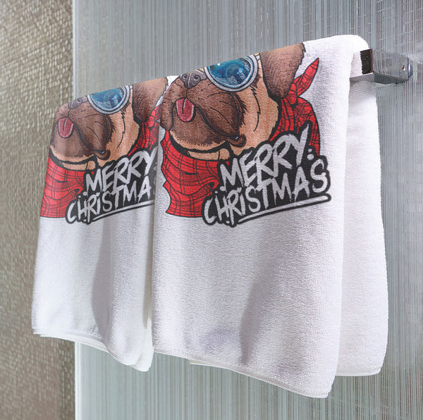 Christmas Dog - Towel