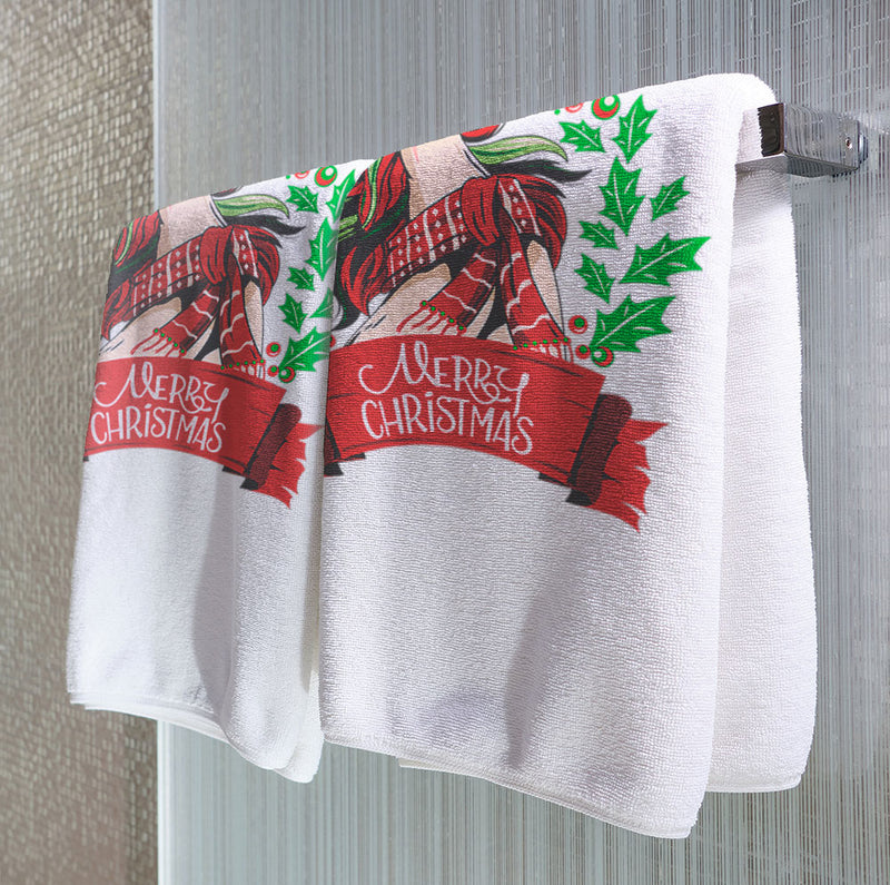Christmas Unicorn - Towel
