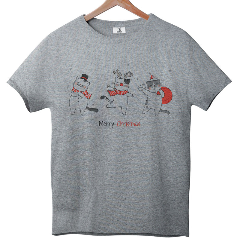 Dancing Christmas Cats - Tee