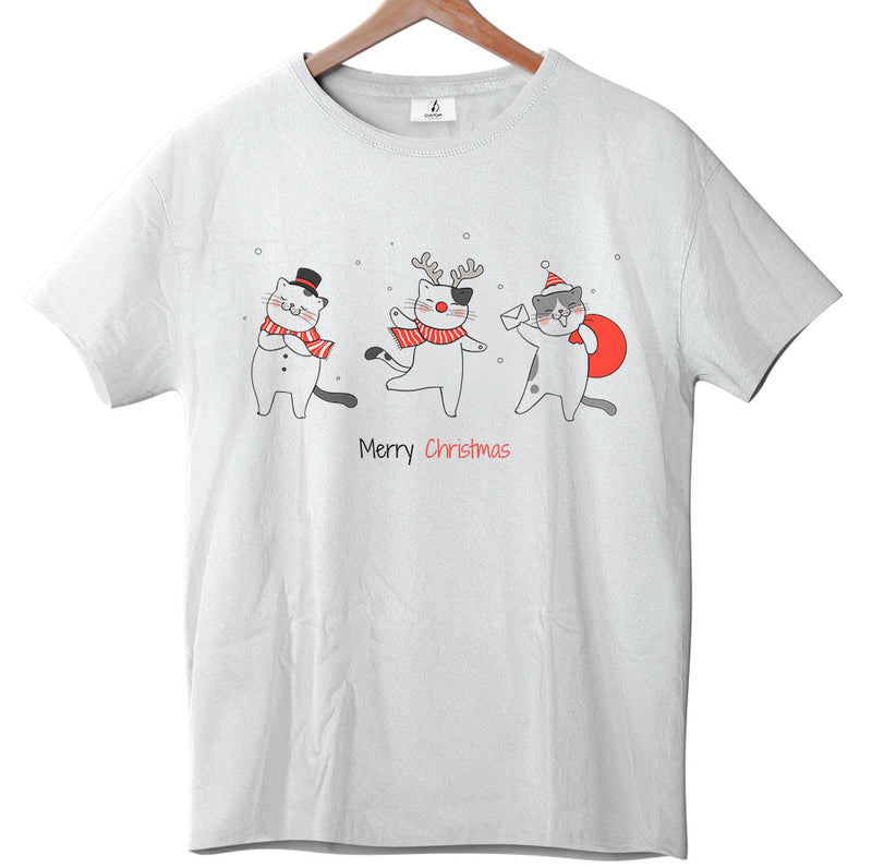 Dancing Christmas Cats - Tee