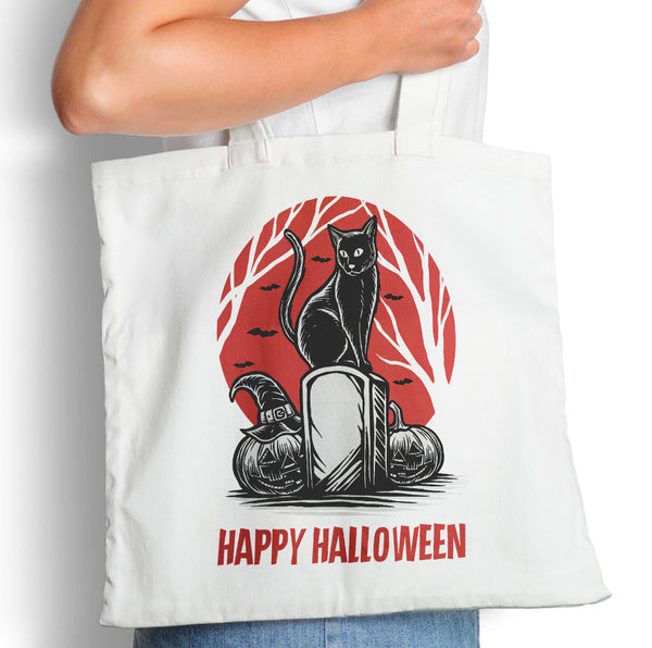 Black Cat - Tote Bag