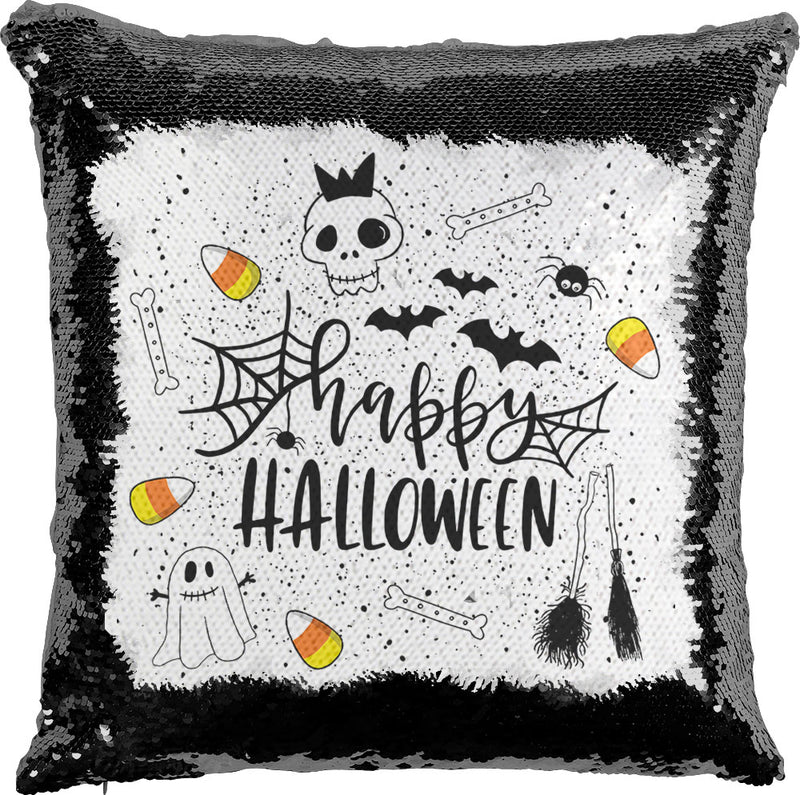 Happy Halloween with Reversible Sequins