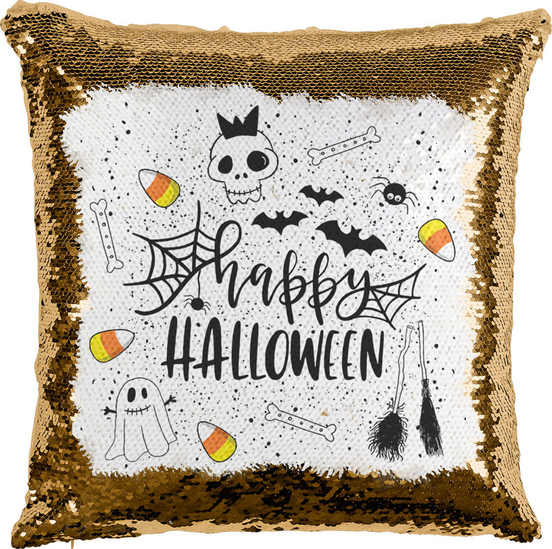 Happy Halloween with Reversible Sequins