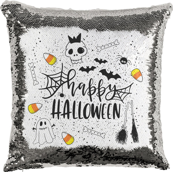 Happy Halloween with Reversible Sequins