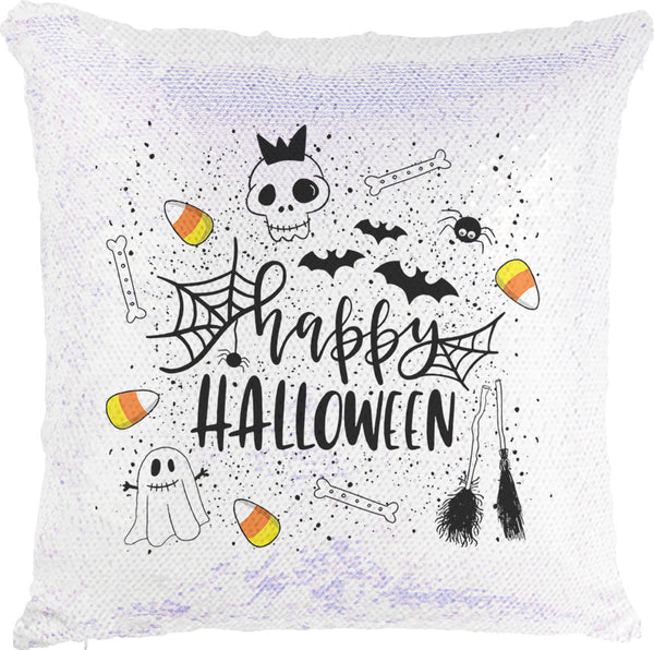 Happy Halloween with Reversible Sequins