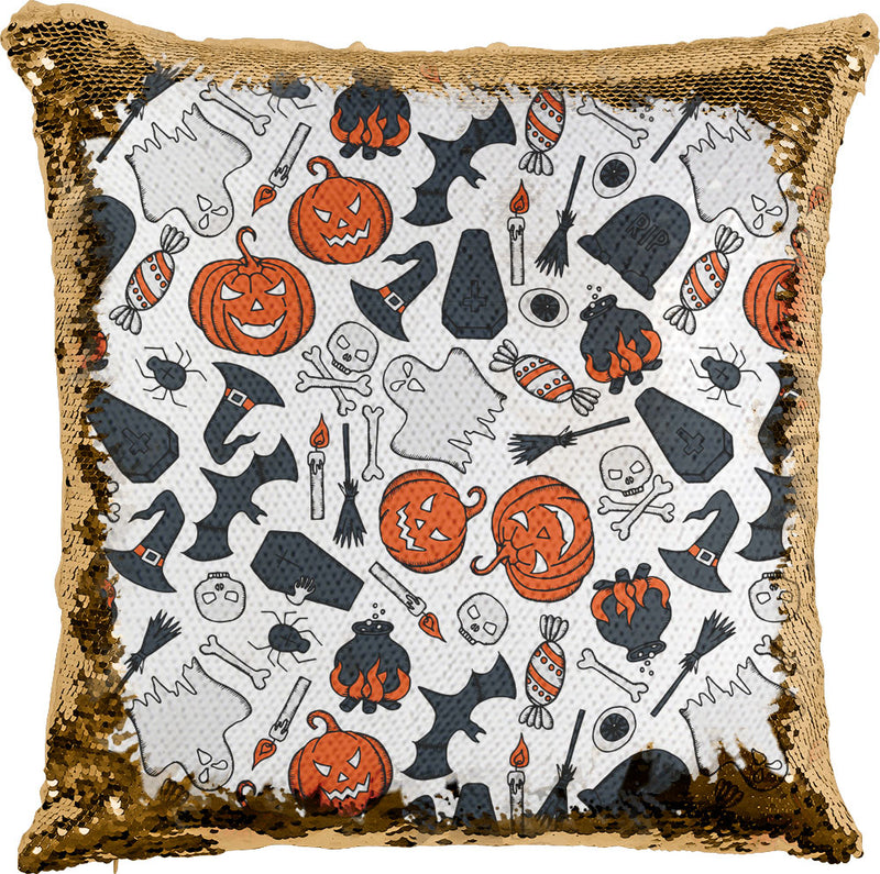 Pumpkin Patch with Reversible Sequins