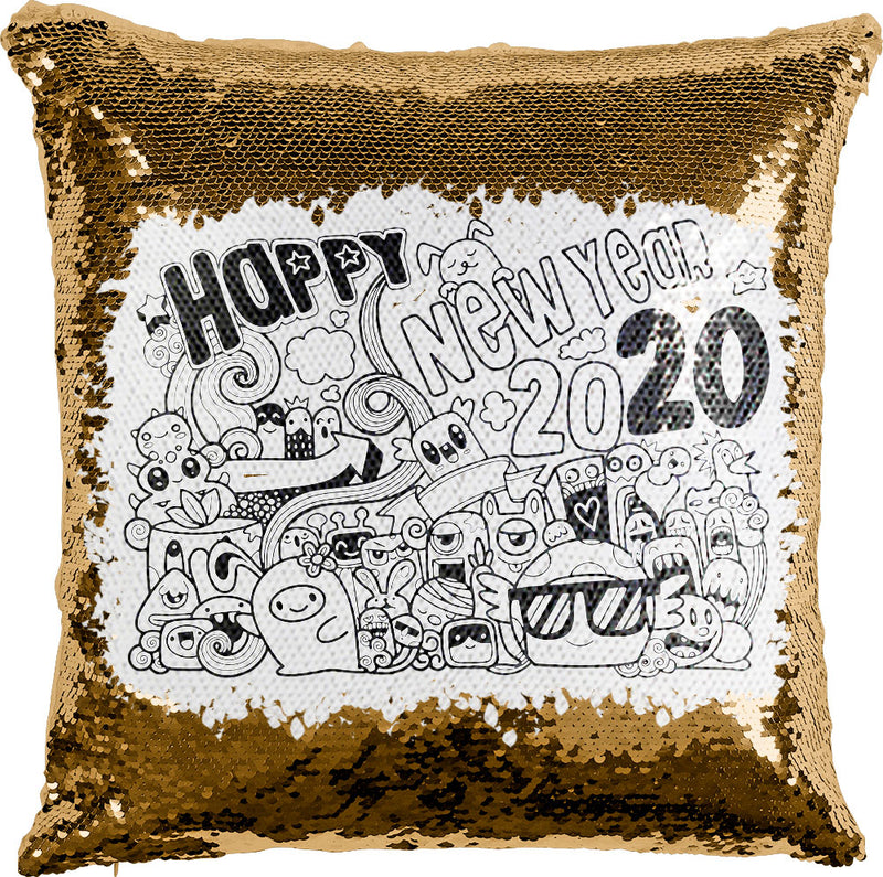 Happy New Year 2020 with Reversible Sequins