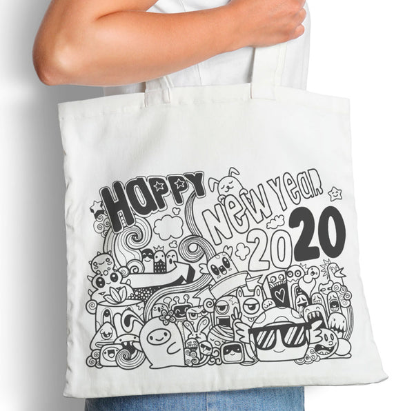 Happy New Year 2020 - Tote Bag