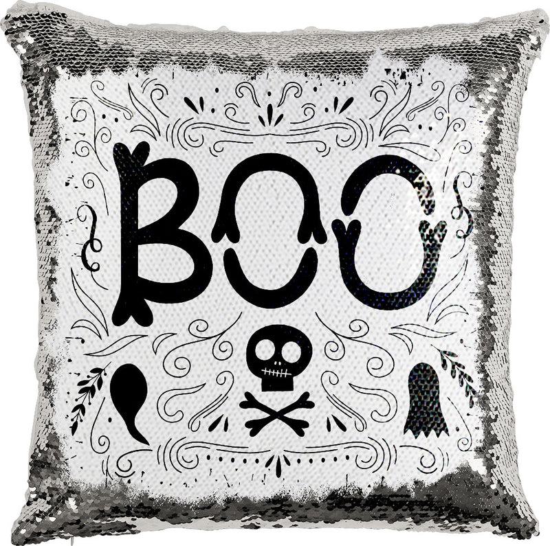 Boo! with Reversible Sequins