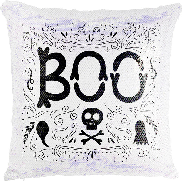 Boo! with Reversible Sequins