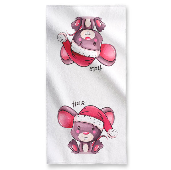 Christmas Mouse - Towel