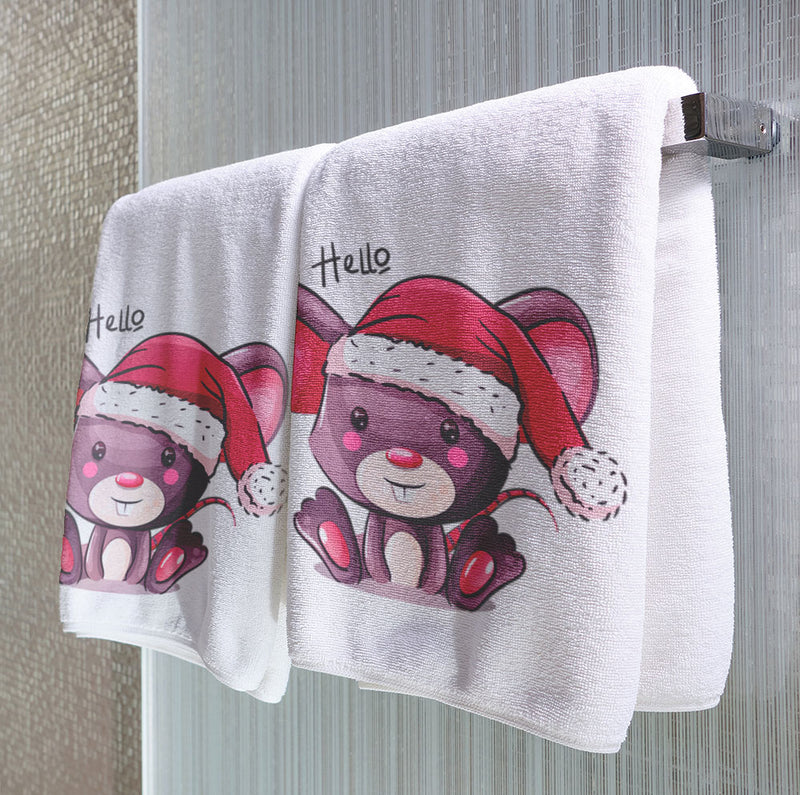 Christmas Mouse - Towel