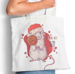 Christmas Rat - Tote Bag