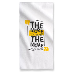 The More You Learn - Towel