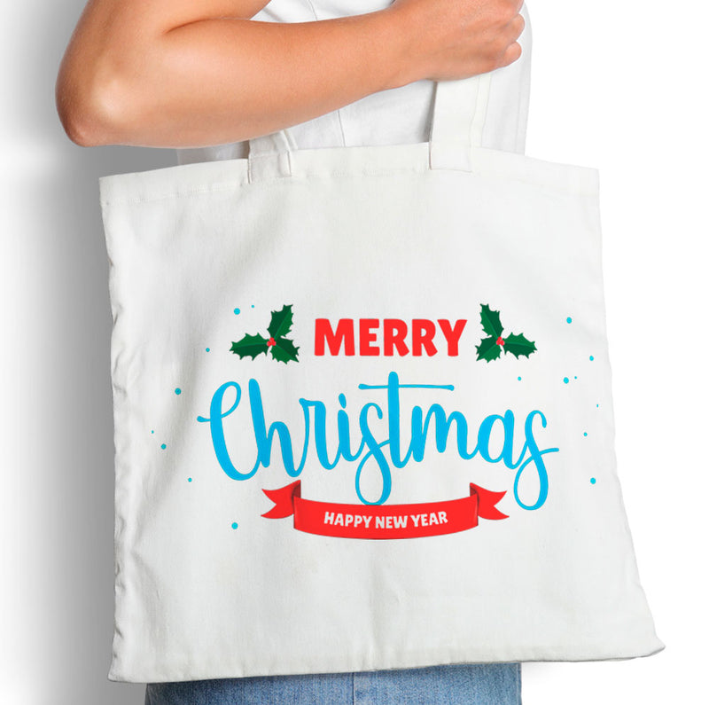 Merry Christmas and a Happy New Year - Tote Bag