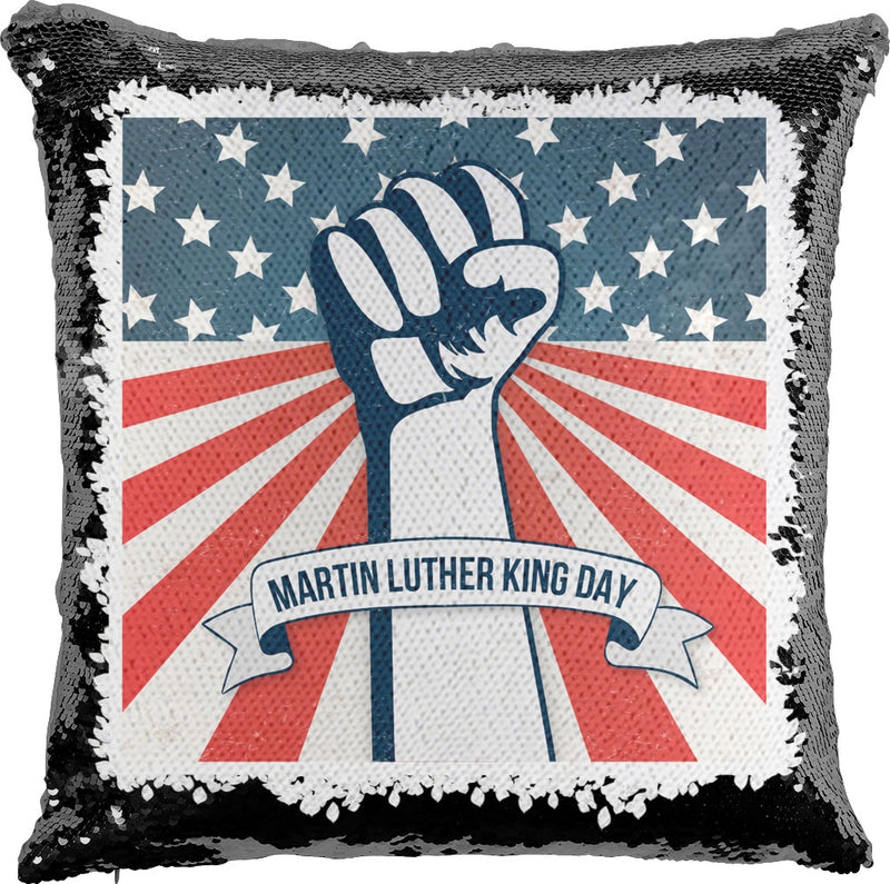 Martin Luther King with Reversible Sequins