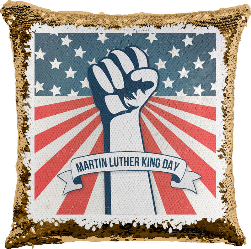 Martin Luther King with Reversible Sequins