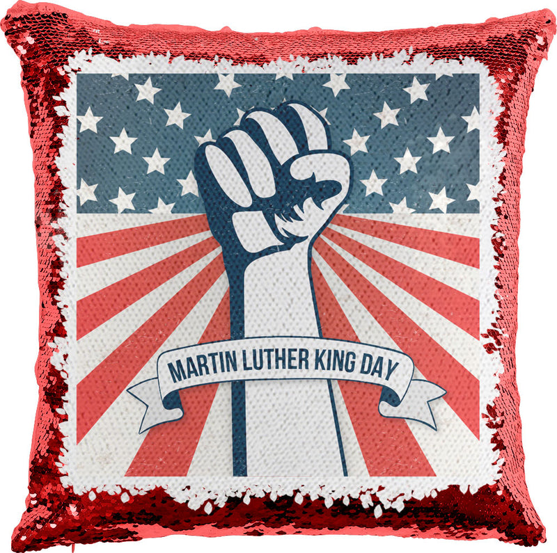 Martin Luther King with Reversible Sequins