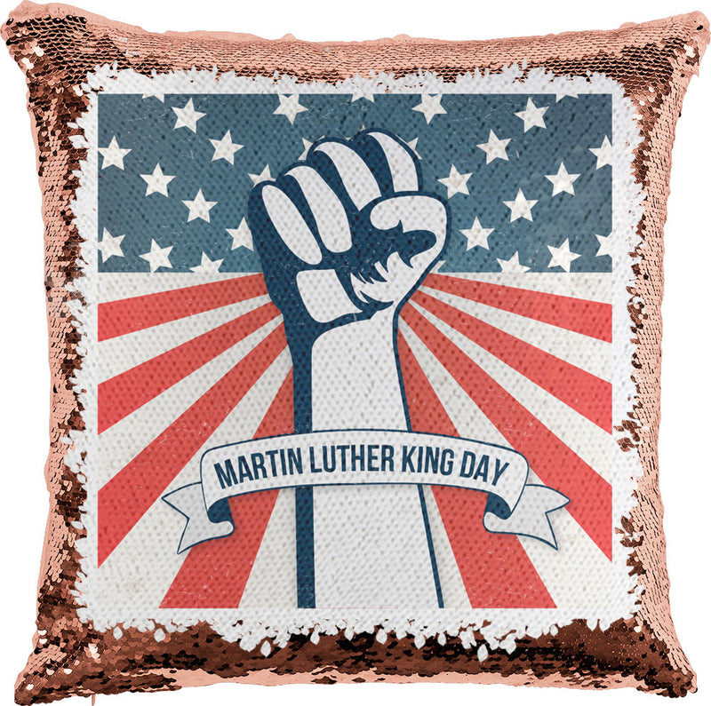 Martin Luther King with Reversible Sequins