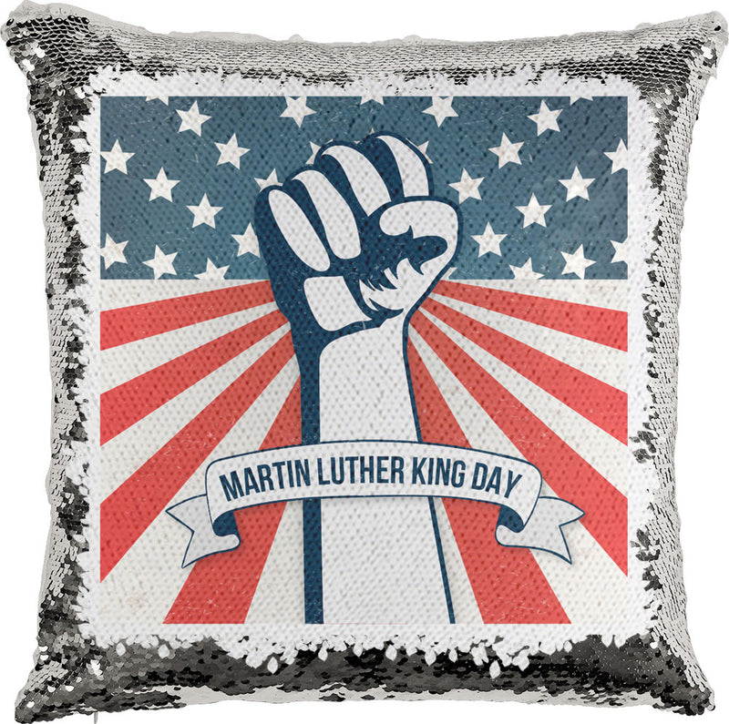 Martin Luther King with Reversible Sequins