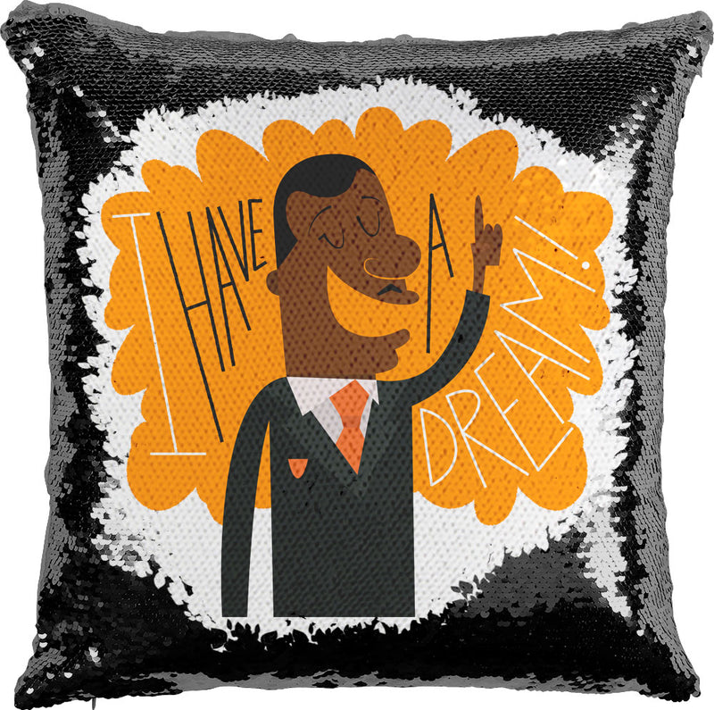 MLK has a Dream with Reversible Sequins