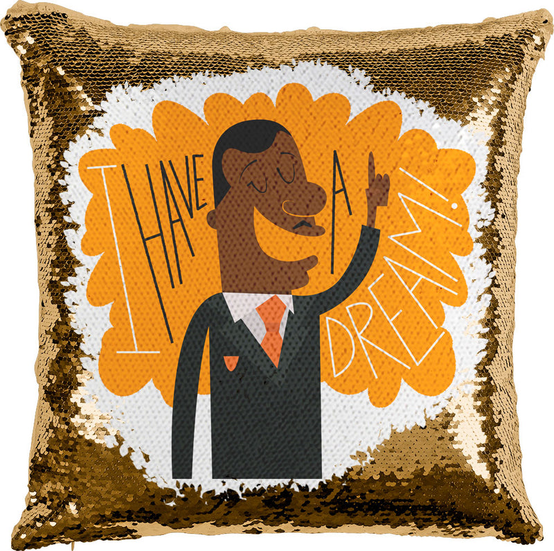 MLK has a Dream with Reversible Sequins