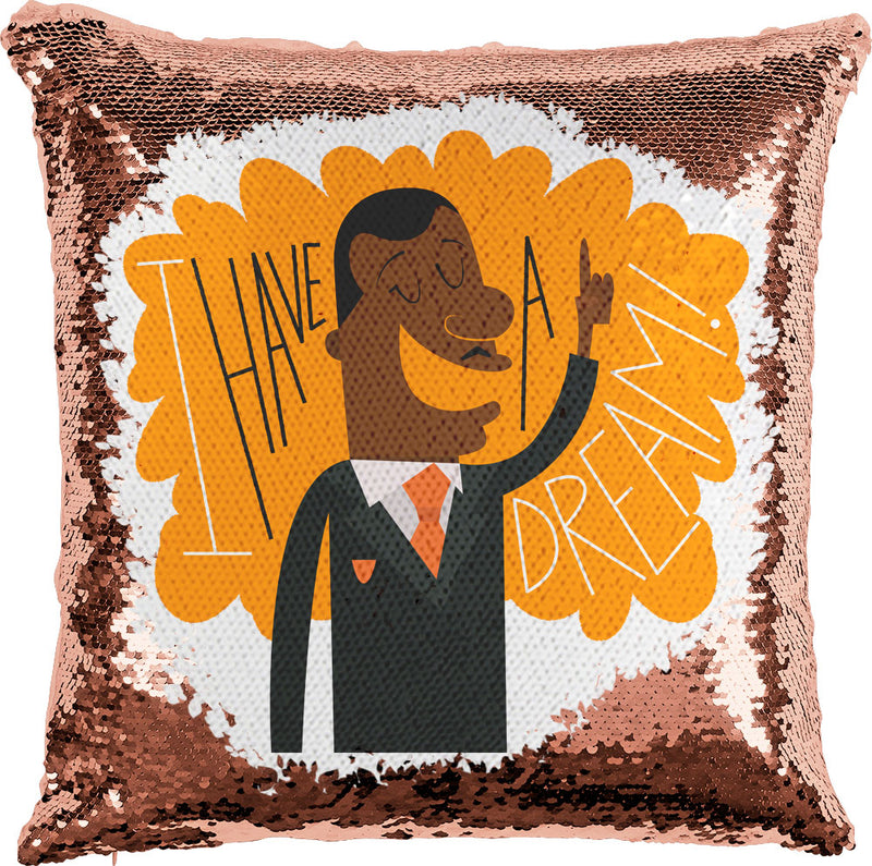 MLK has a Dream with Reversible Sequins