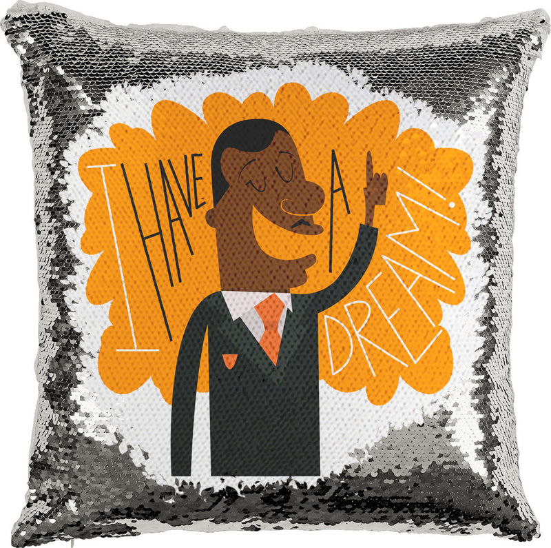 MLK has a Dream with Reversible Sequins