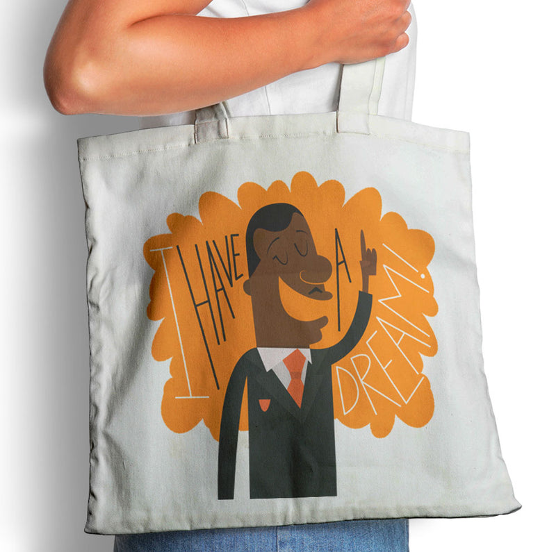 MLK has a Dream - Tote Bag