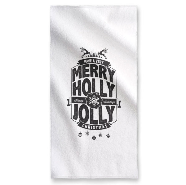 Merry Holly Jolly - Towel