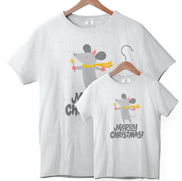 Merry Christmas Mouse - Tee