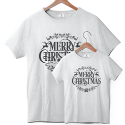 Merry Christmas Wreath - Tee