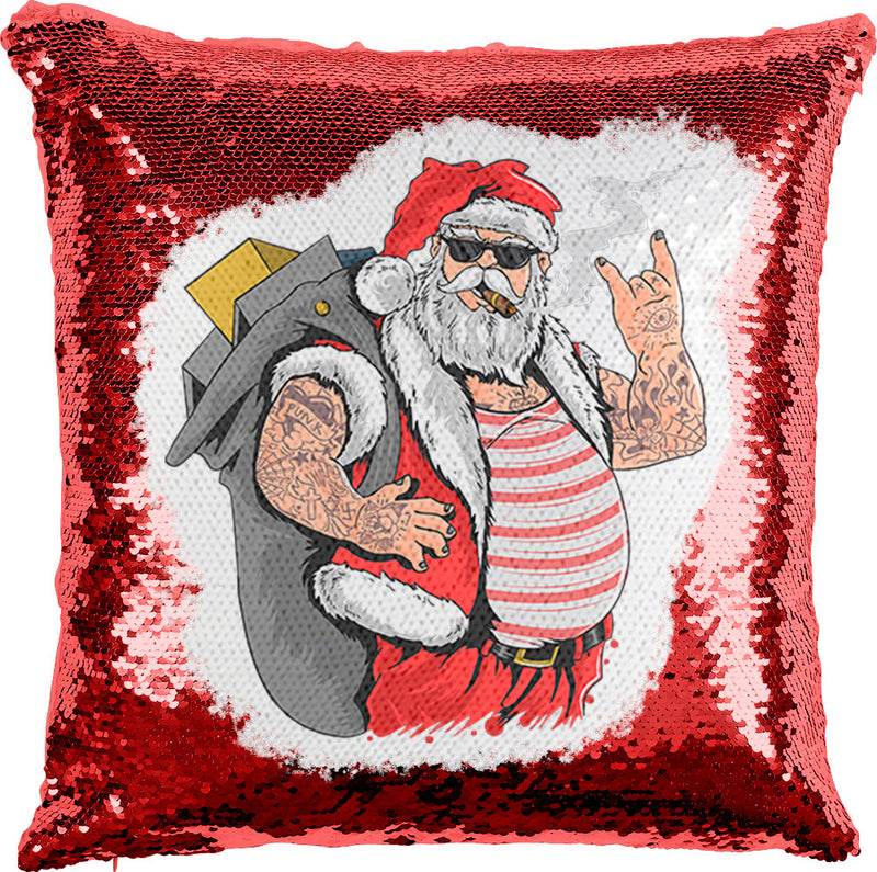 Punk Santa with reversible Sequins