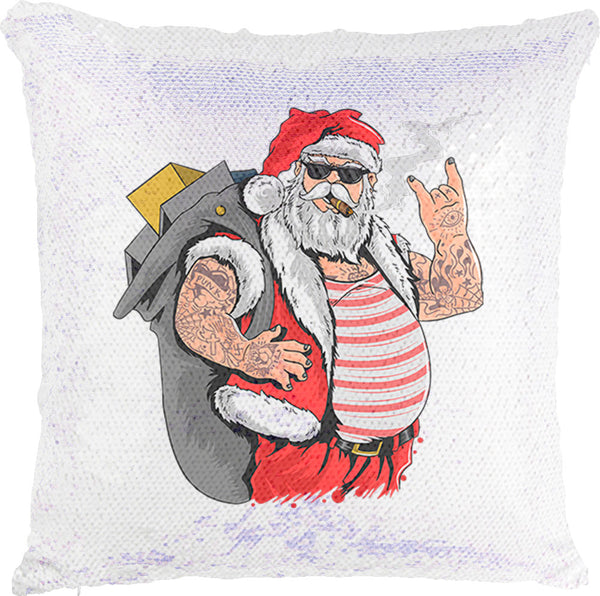 Punk Santa with reversible Sequins