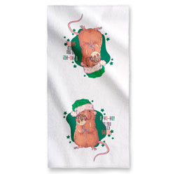 Santa Rat - Towel