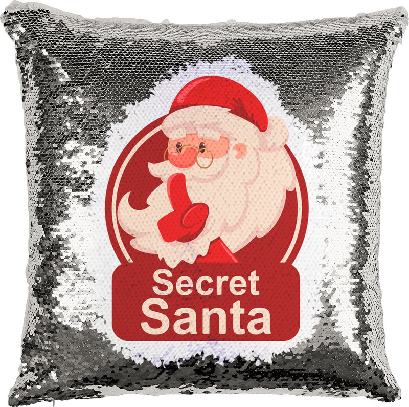 Secret Santa with Reversible Sequins