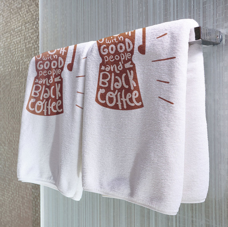 Good People and Black Coffee  - Towel