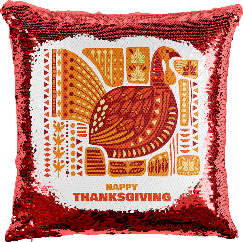 Turkey Day with Reversible Sequins