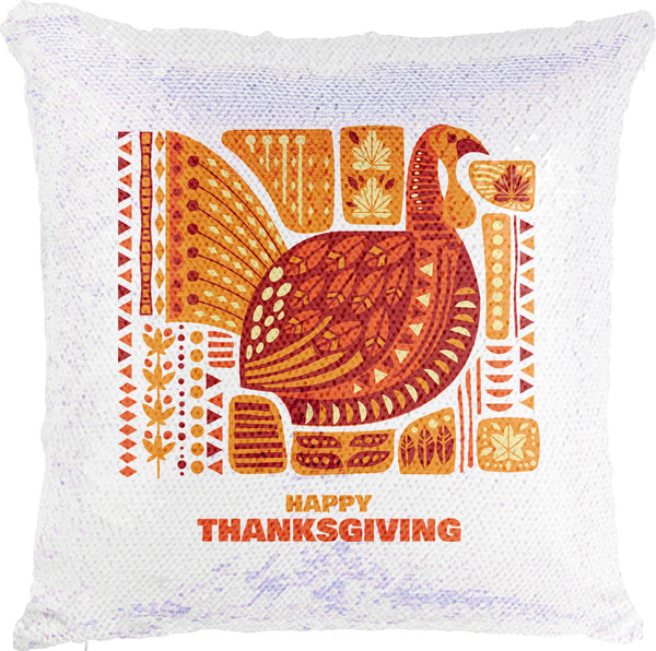 Turkey Day with Reversible Sequins