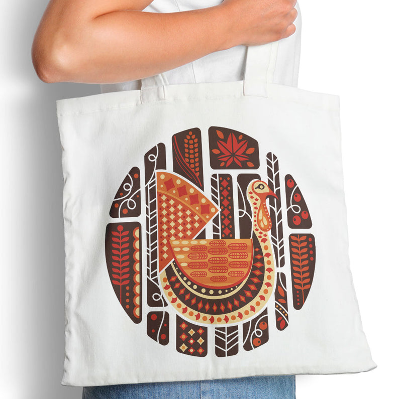 Retro Turkey - Tote Bag