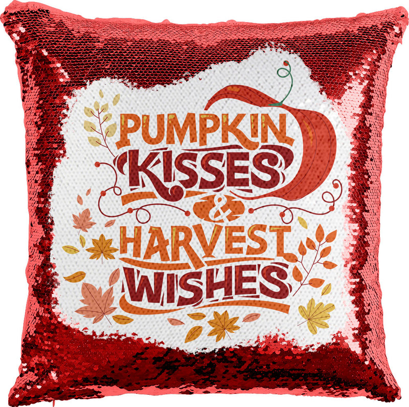 Pumpkin Kisses with Reversible Sequins