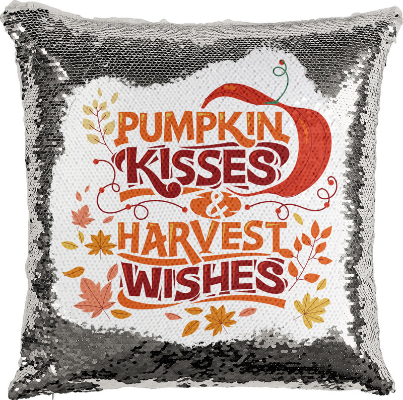 Pumpkin Kisses with Reversible Sequins