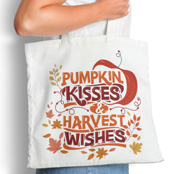 Pumpkin Kisses - Tote Bag