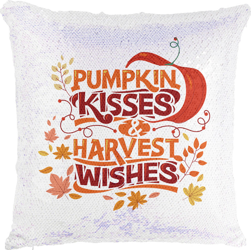 Pumpkin Kisses with Reversible Sequins