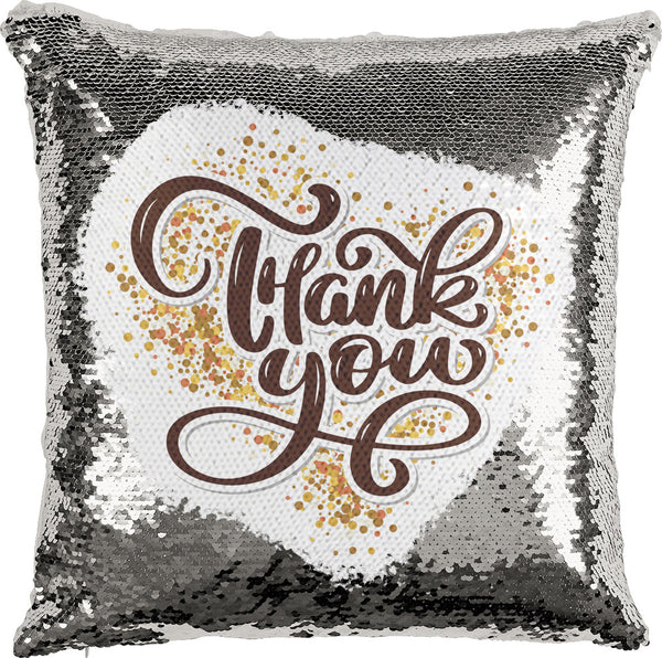 Thank You with Reversible Sequins