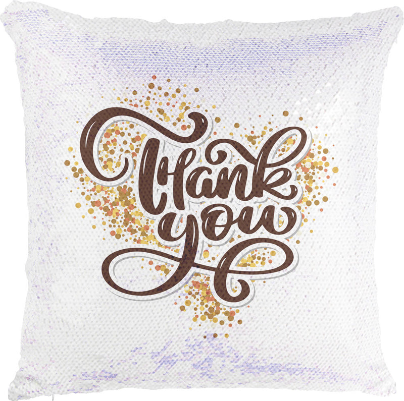 Thank You with Reversible Sequins