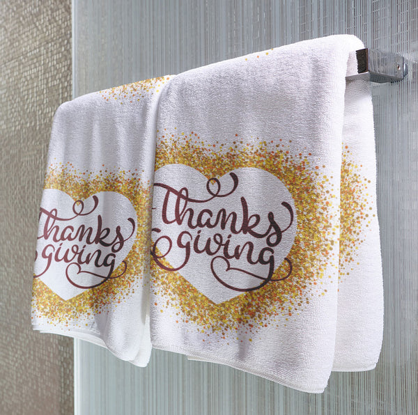 Thanksgiving Heart - Towel