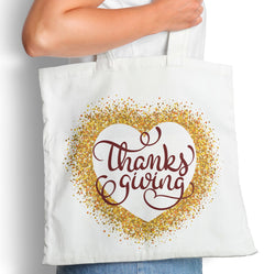 Thanksgiving Heart - Tote Bag