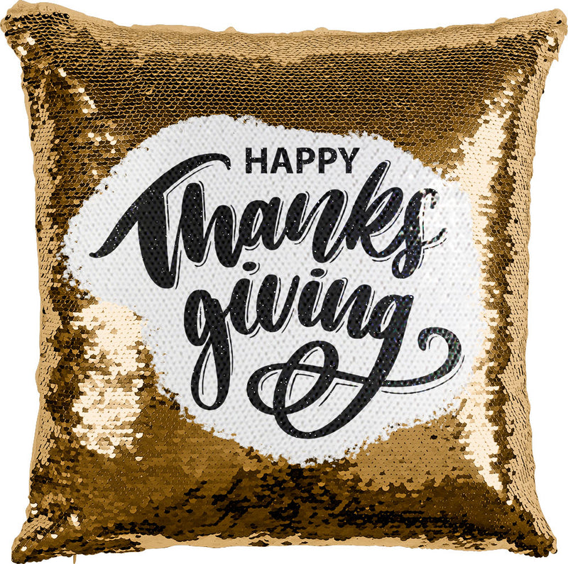 Happy Thanksgiving! with Reversible Sequins